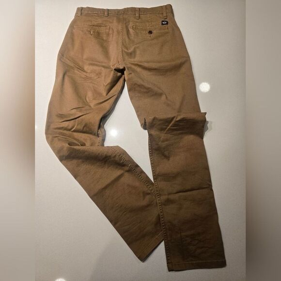 Dockers 31x34 Slim Fit Tan Brown Khaki Chino Pants Like New - Picture 3 of 4